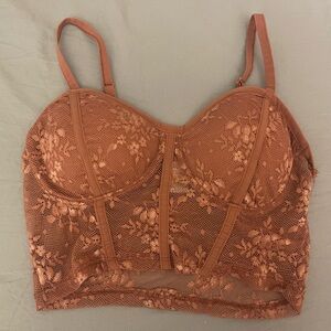 Pink bralette. Size medium